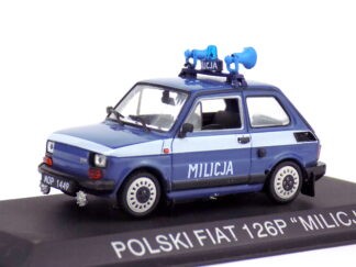 FIAT 126P MILICIA - 1:43 IXO/HACHETTE