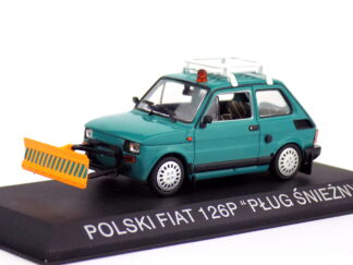 FIAT 126P SNEŽNY PLUH - 1:43 IXO/HACHETTE