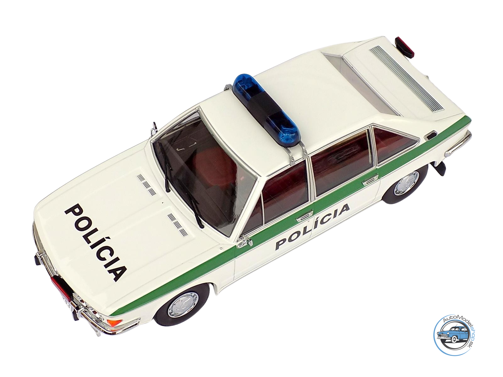 TATRA 613 POLÍCIA SR 1993 – 1:18 Triple9 & Automodelshop.sk – Obrázok 6