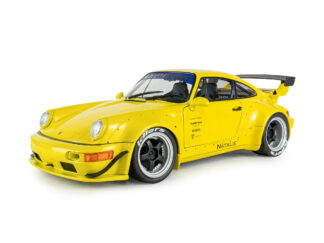 PORSCHE RWB BODYKIT NATALIE YELLOW 2023 - 1:18 SOLIDO