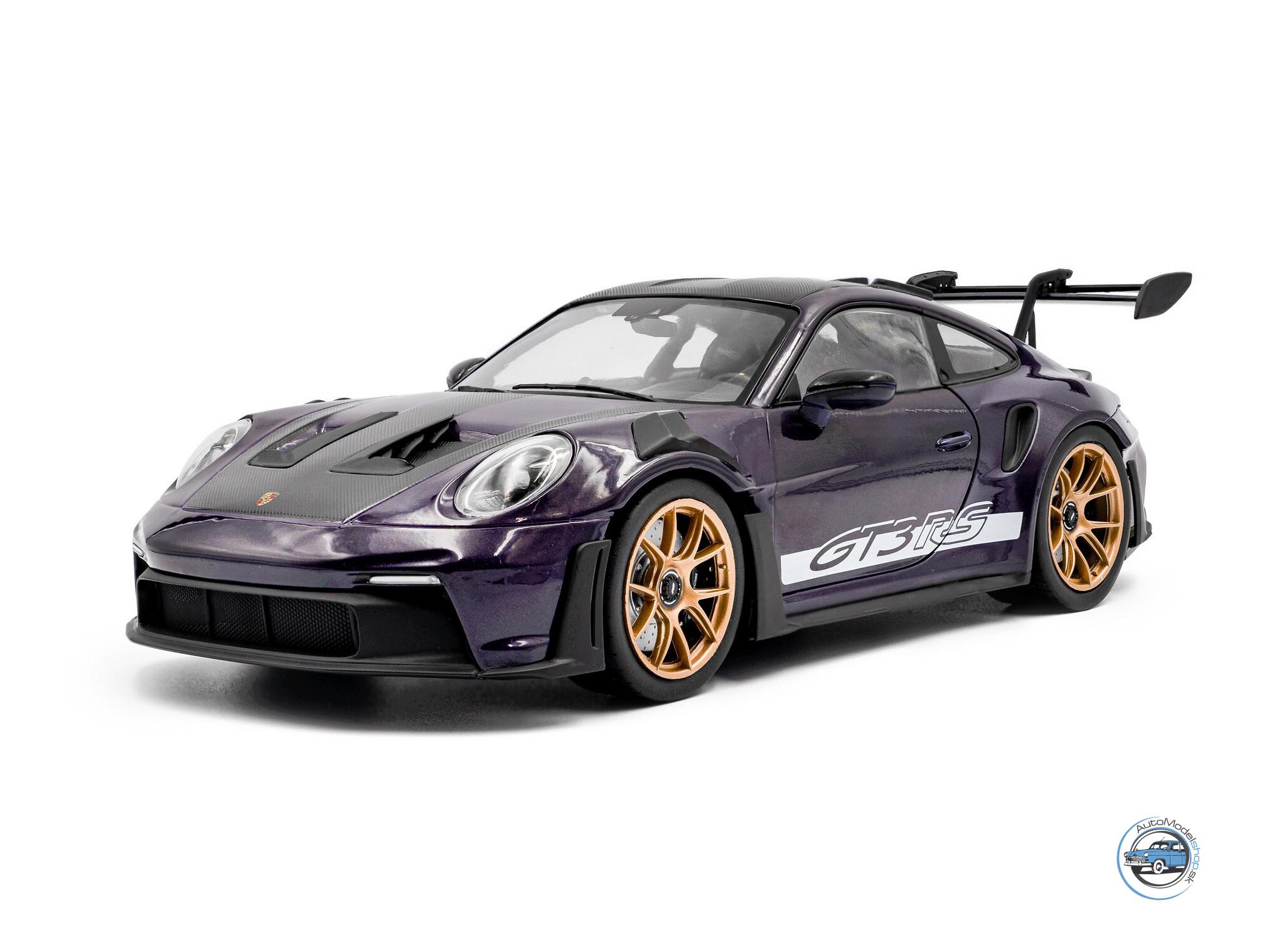 BAZÁR : PORSCHE 911 GT3 RS WEISSACH - 1:18 SOLIDO