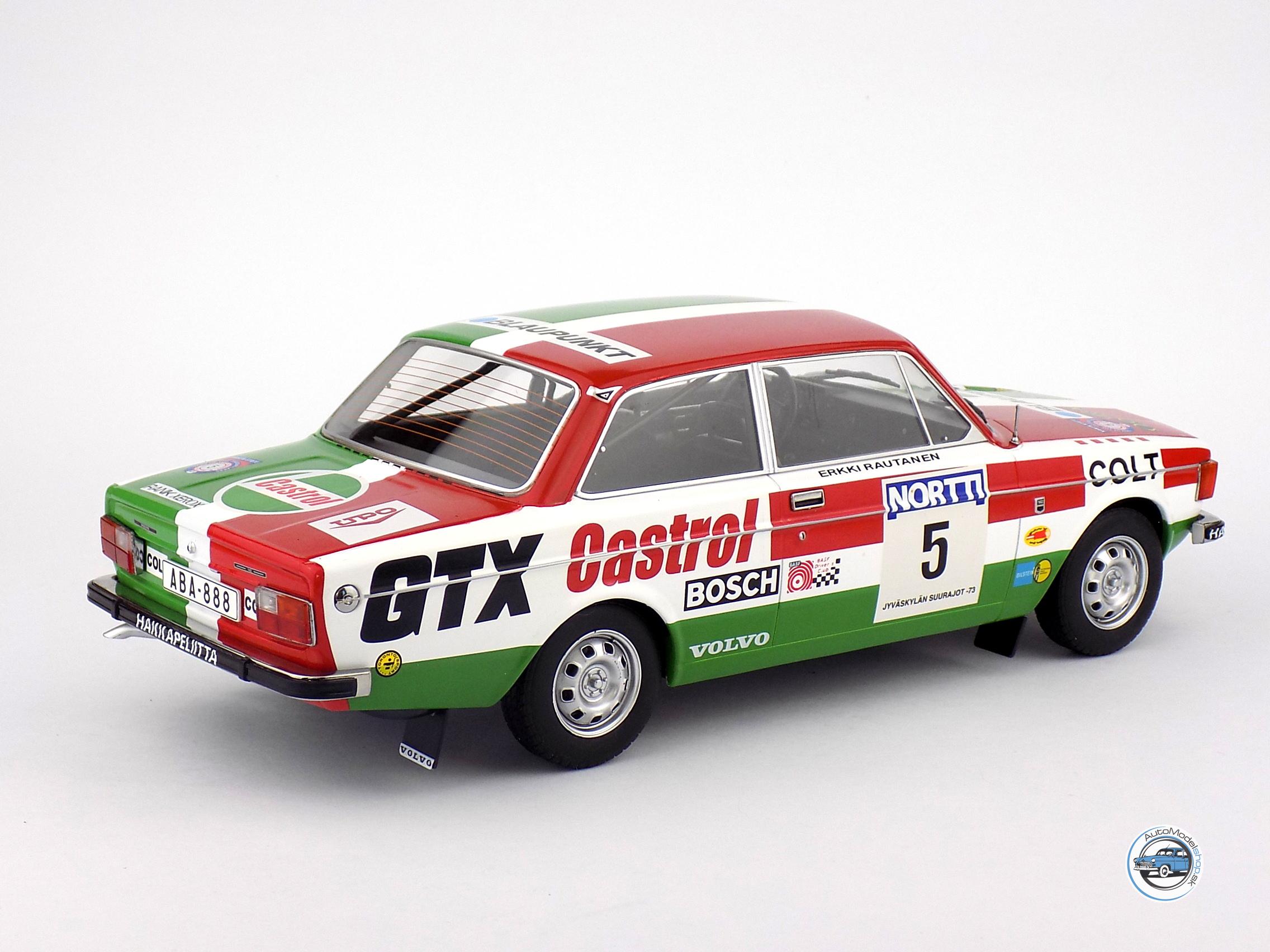 VOLVO 142 RALLY 1000 JAZIER 1973 – 1:18 MCG - AutoModelShop.sk