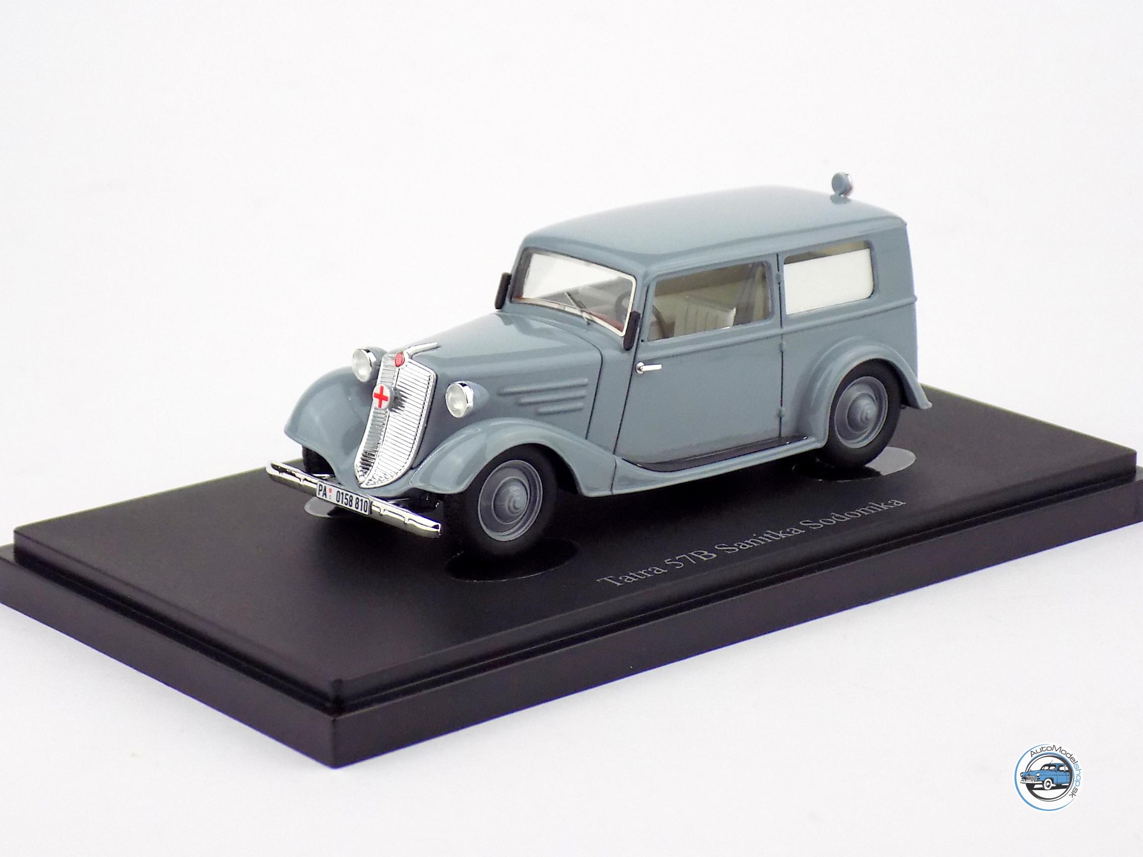 TATRA 57B SANITKA SODOMKA 1940 - 1:43 AUTOCULT – Obrázok 2