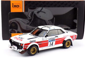 TOYOTA CELICA 2000 GT RALLY RAC 1977 - 1:18 IXO