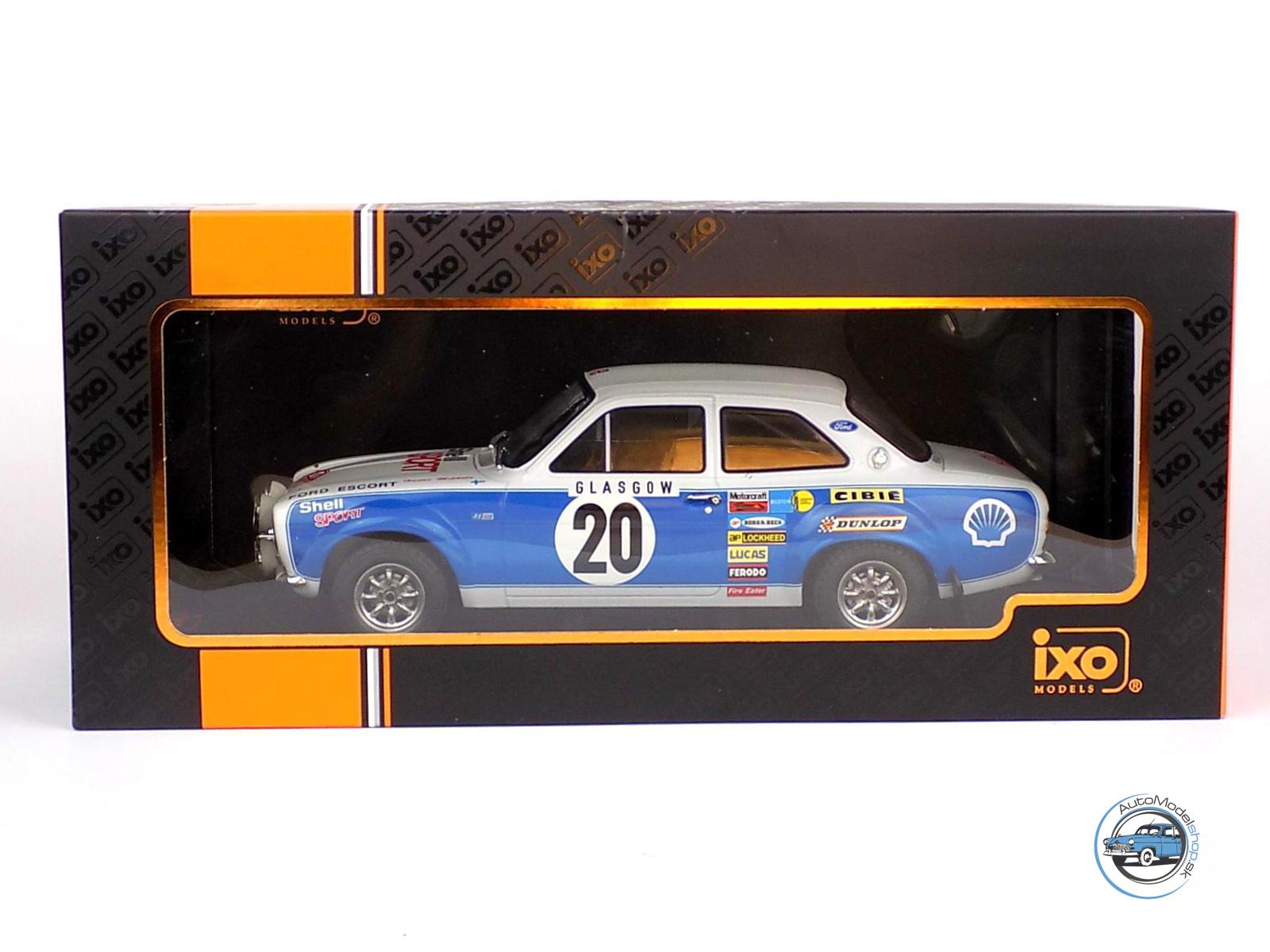 FORD ESCORT MKI RS 1600 (night version) N 20 RALLY MONTECARLO 1973 H.MIKKOLA – J.PORTER – 1:18 IXO – Obrázok 4