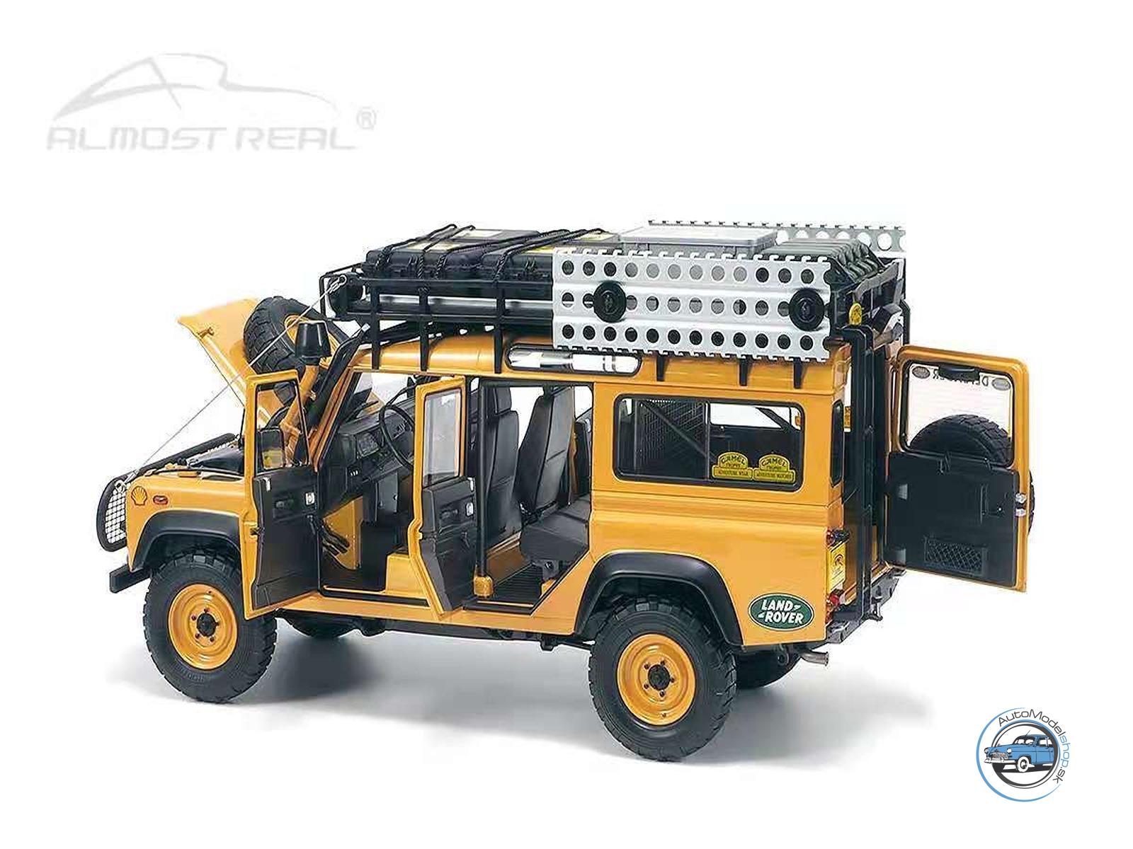 LAND ROVER DEFENDER 110 CAMEL TROPHY MALAYSIA 1993 - 1:18 ALMOST REAL – Obrázok 17