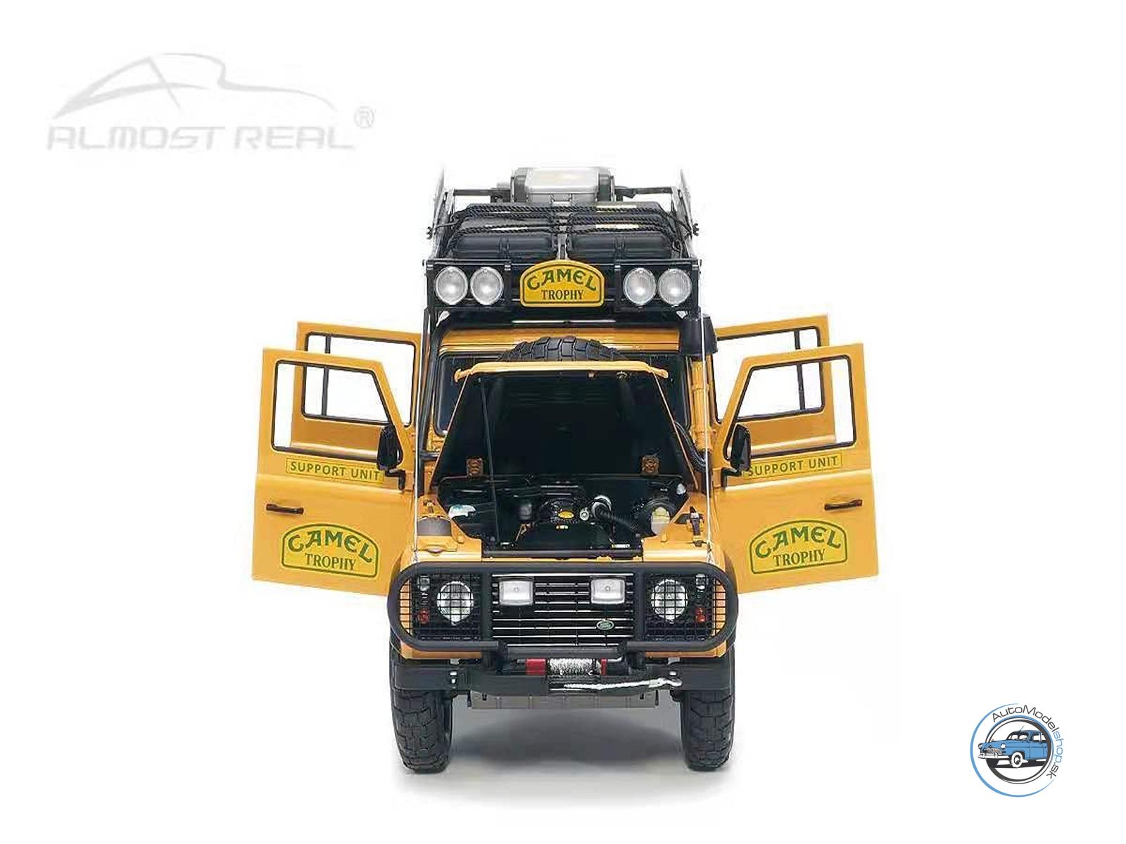 LAND ROVER DEFENDER 110 CAMEL TROPHY MALAYSIA 1993 - 1:18 ALMOST REAL – Obrázok 16