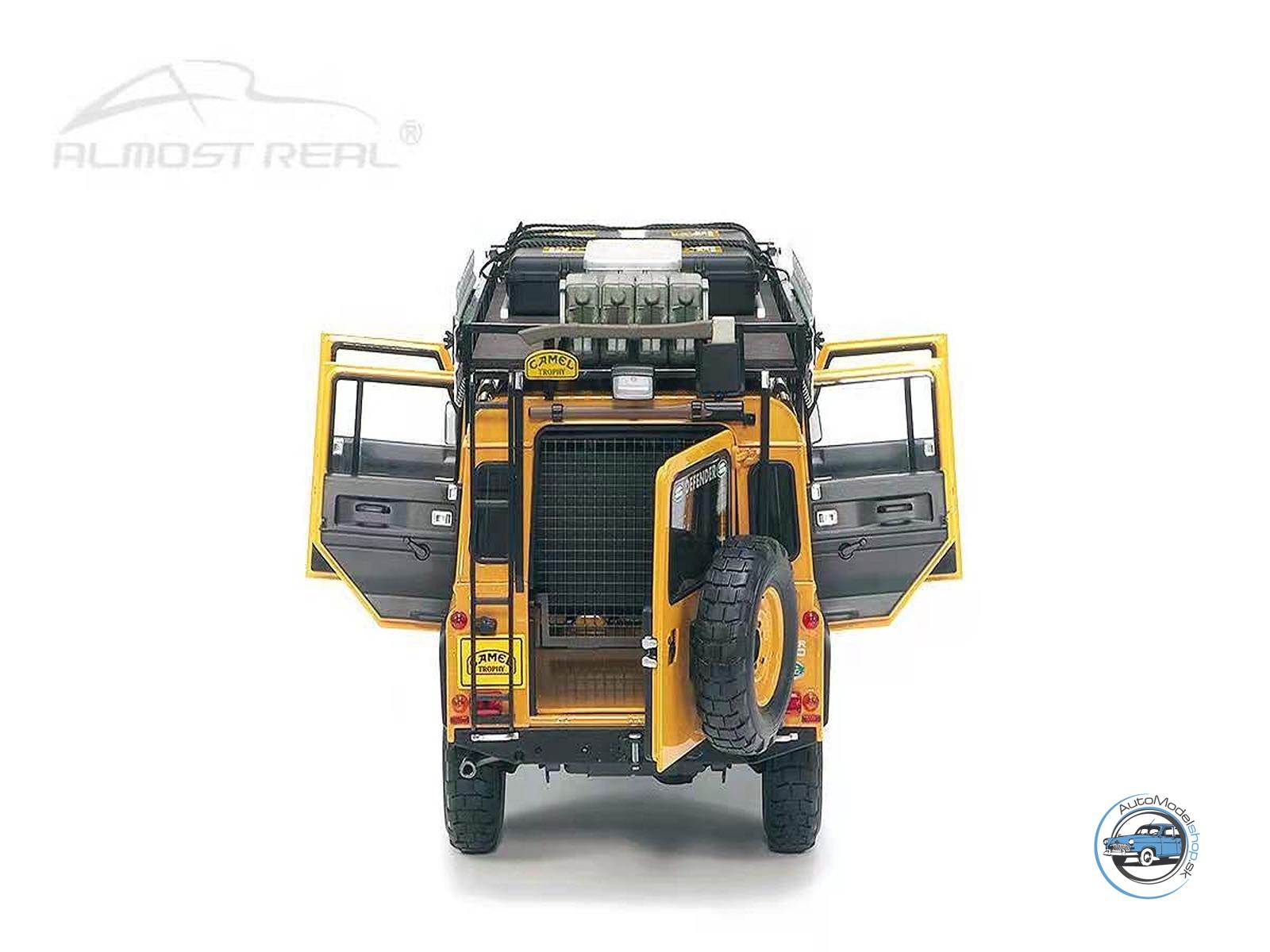 LAND ROVER DEFENDER 110 CAMEL TROPHY MALAYSIA 1993 - 1:18 ALMOST REAL – Obrázok 15