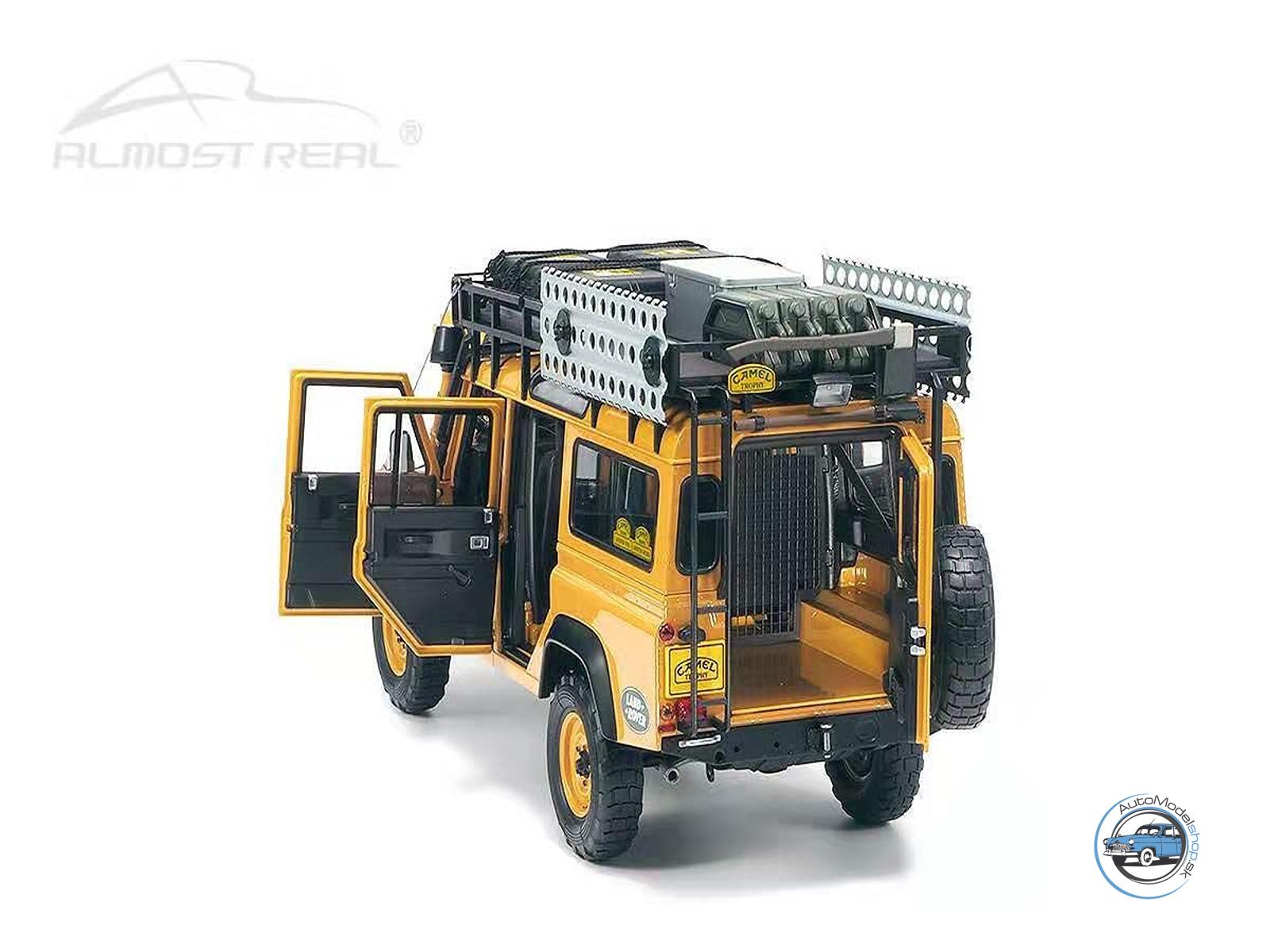 LAND ROVER DEFENDER 110 CAMEL TROPHY MALAYSIA 1993 - 1:18 ALMOST REAL – Obrázok 13