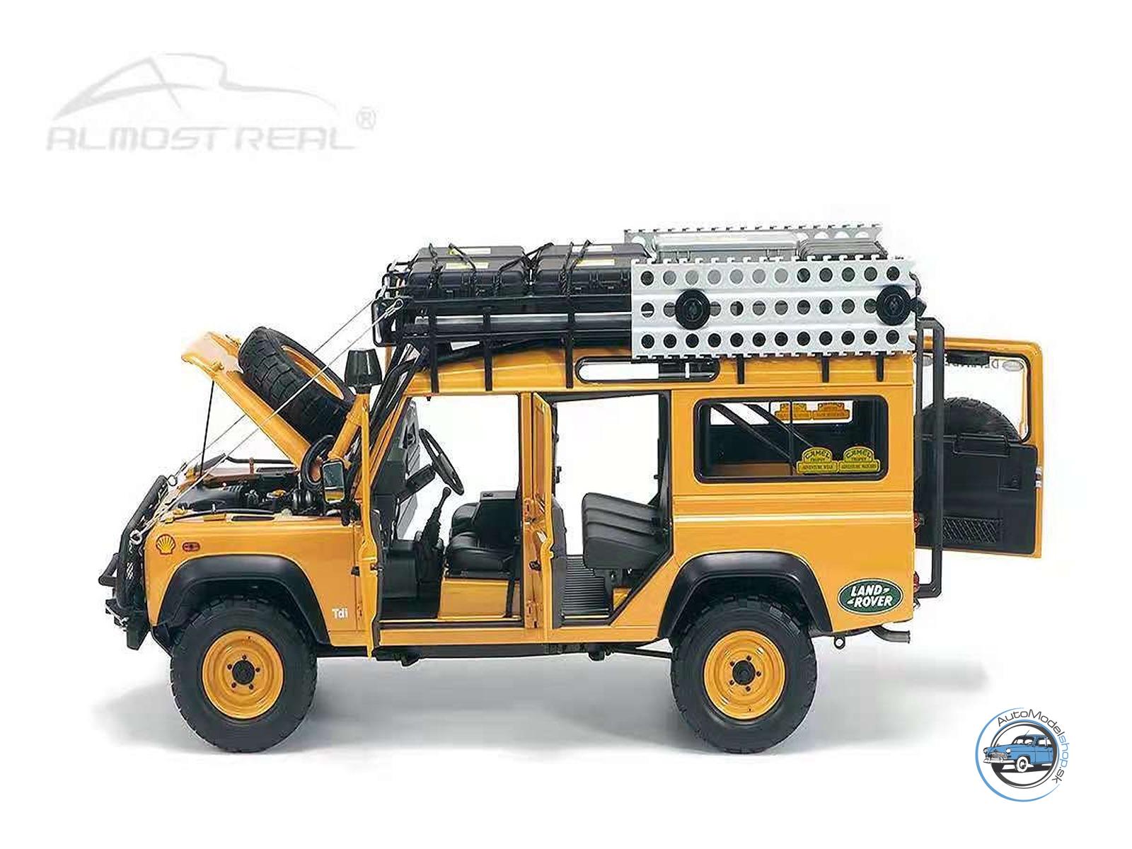 LAND ROVER DEFENDER 110 CAMEL TROPHY MALAYSIA 1993 - 1:18 ALMOST REAL – Obrázok 11