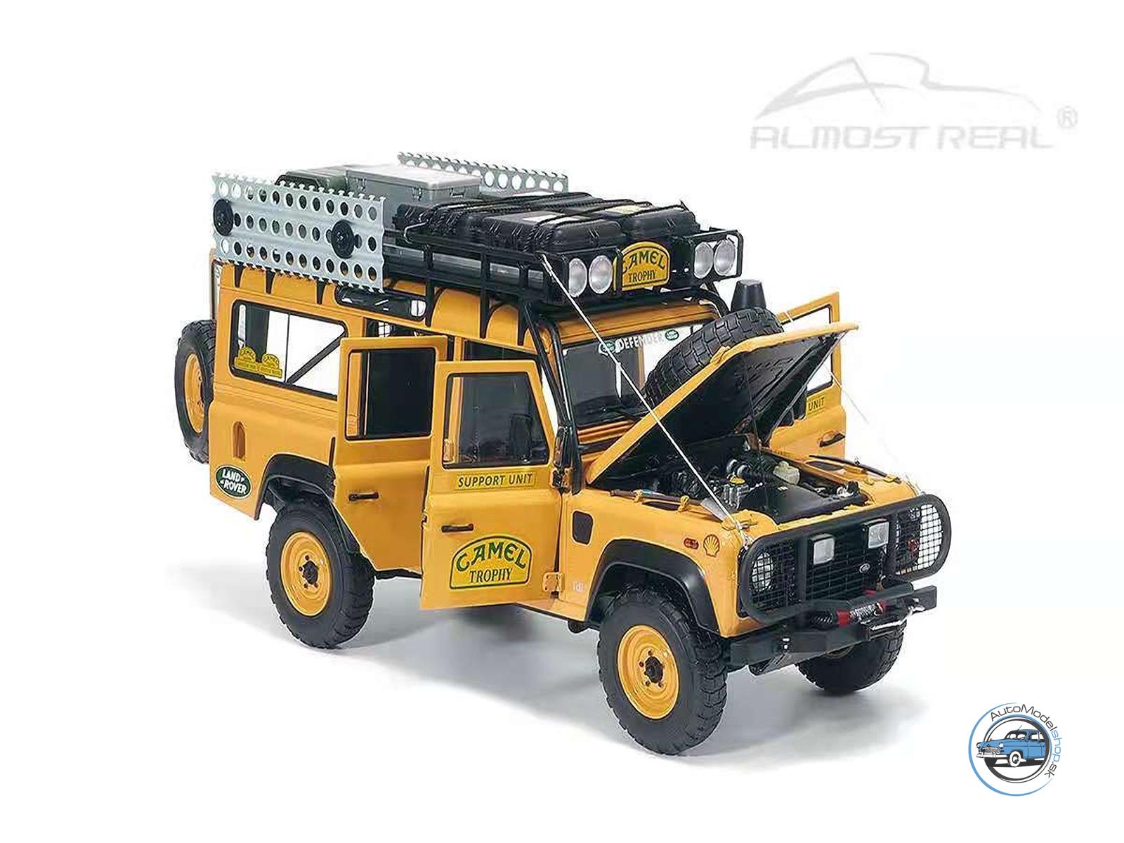 LAND ROVER DEFENDER 110 CAMEL TROPHY MALAYSIA 1993 - 1:18 ALMOST REAL – Obrázok 10