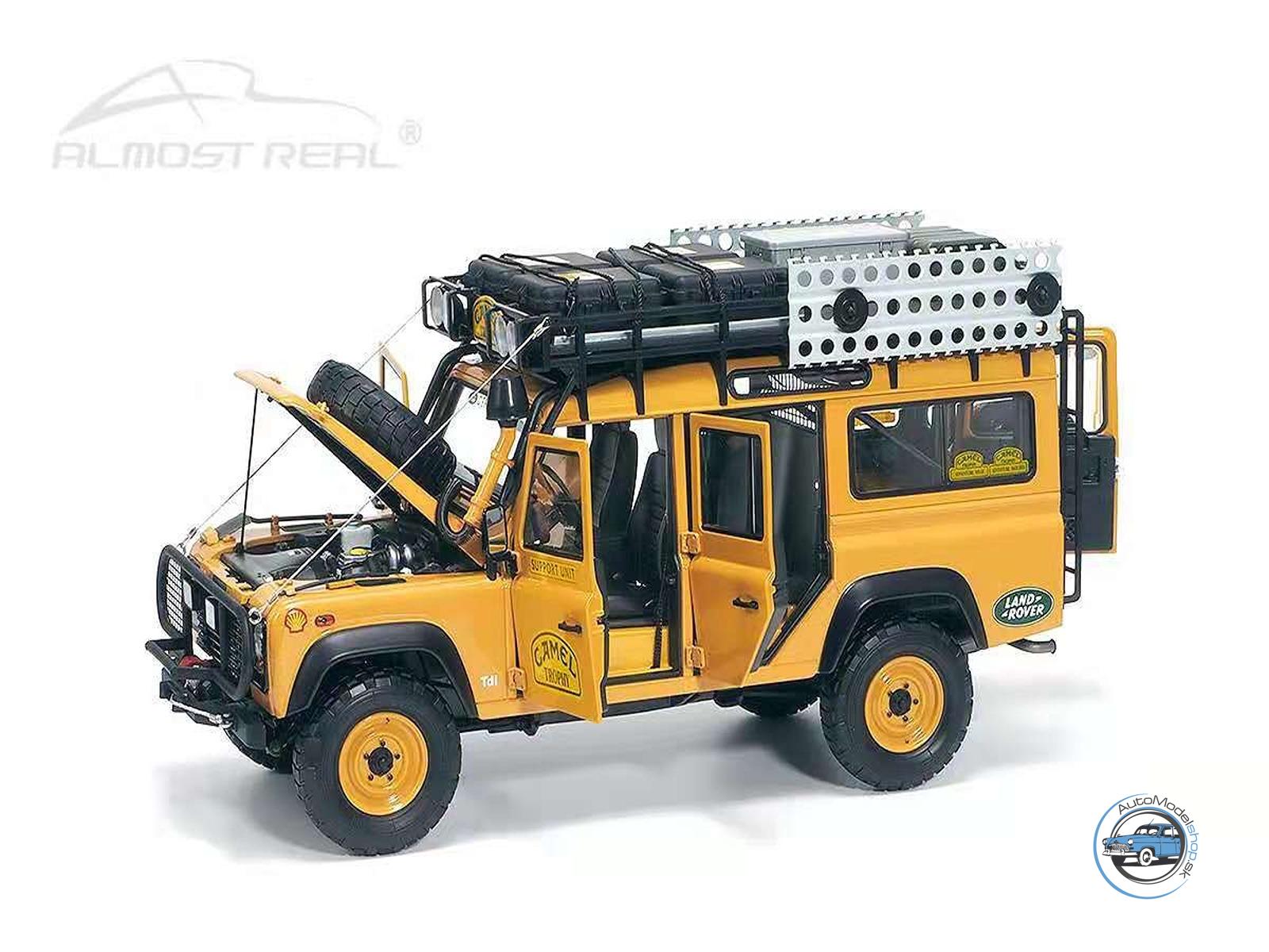 LAND ROVER DEFENDER 110 CAMEL TROPHY MALAYSIA 1993 - 1:18 ALMOST REAL – Obrázok 9