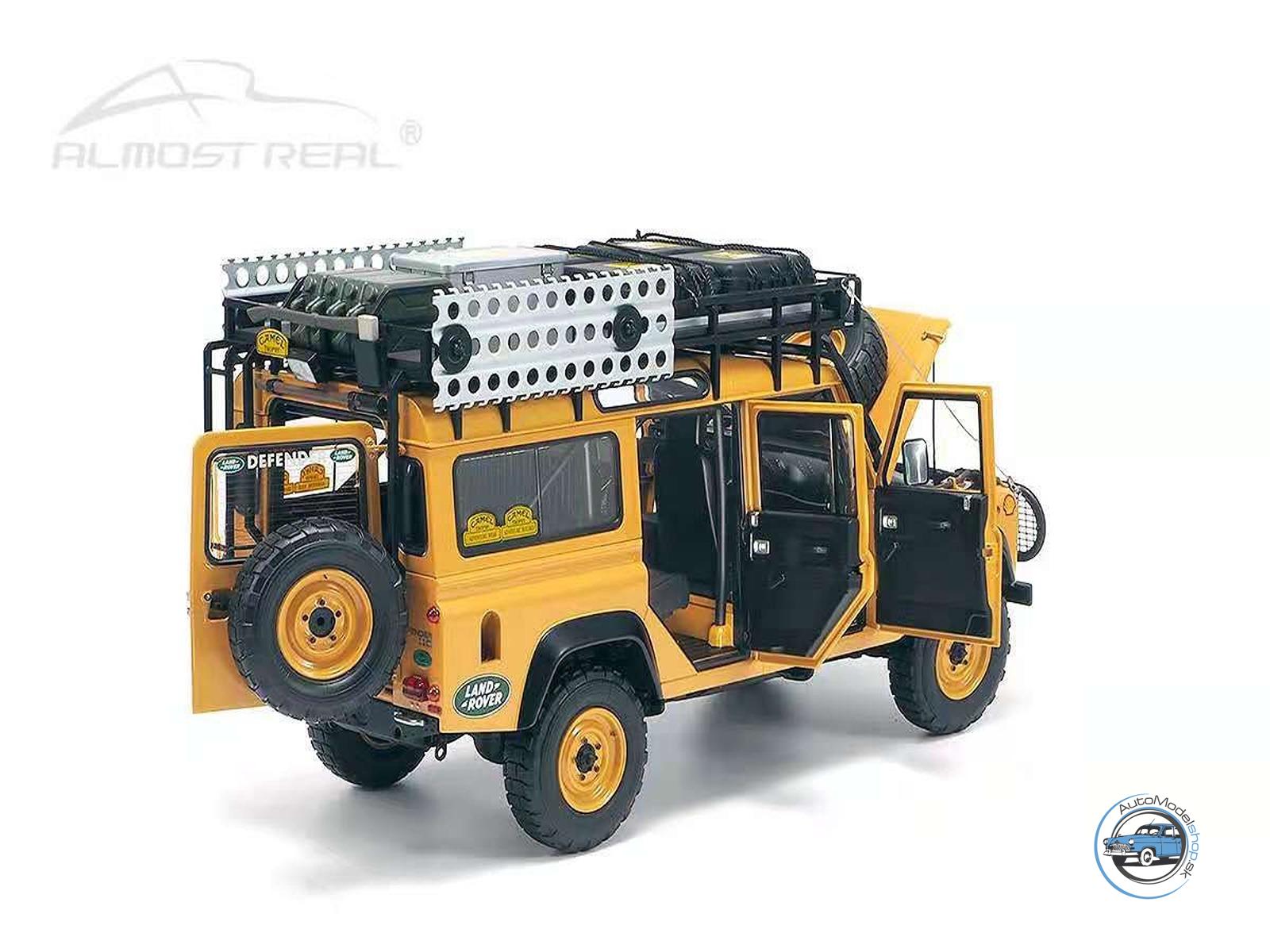LAND ROVER DEFENDER 110 CAMEL TROPHY MALAYSIA 1993 - 1:18 ALMOST REAL – Obrázok 8