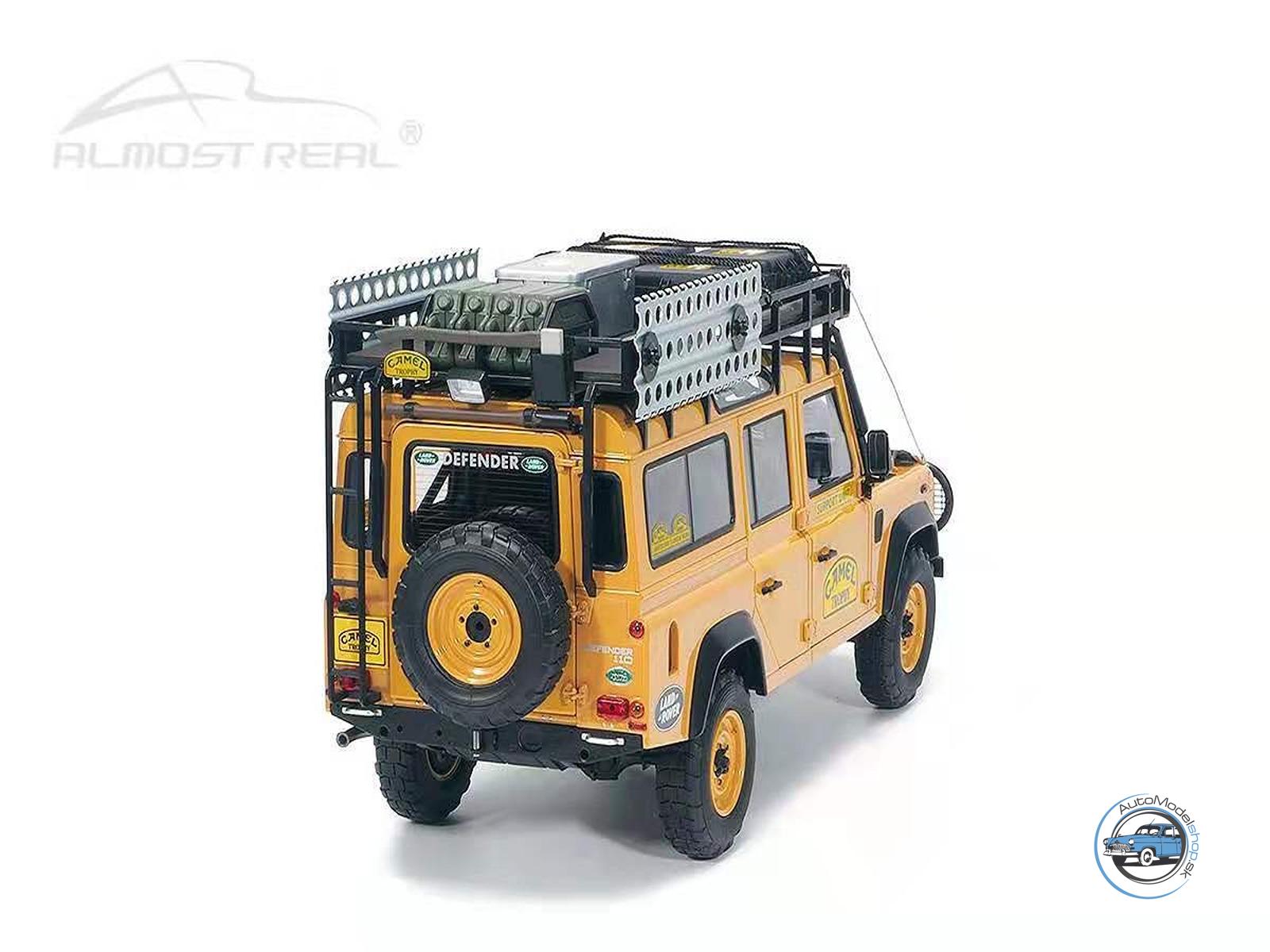 LAND ROVER DEFENDER 110 CAMEL TROPHY MALAYSIA 1993 - 1:18 ALMOST REAL – Obrázok 7