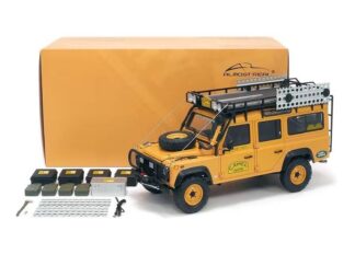 LAND ROVER DEFENDER 110 CAMEL TROPHY MALAYSIA 1993 - 1:18 ALMOST REAL