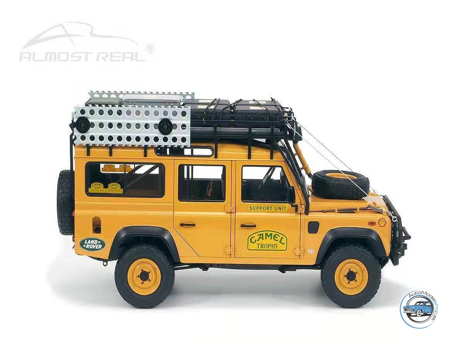 LAND ROVER DEFENDER 110 CAMEL TROPHY MALAYSIA 1993 - 1:18 ALMOST REAL – Obrázok 4