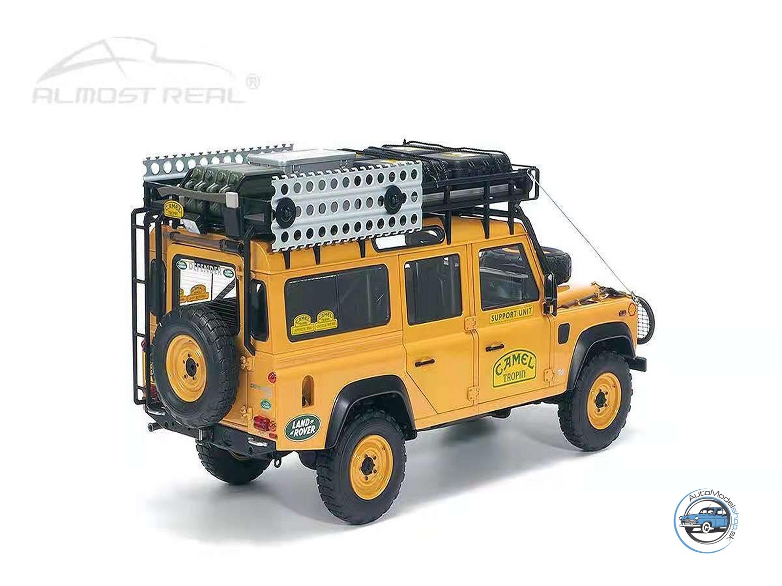 LAND ROVER DEFENDER 110 CAMEL TROPHY MALAYSIA 1993 - 1:18 ALMOST REAL – Obrázok 3