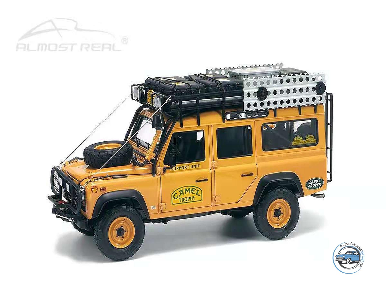 LAND ROVER DEFENDER 110 CAMEL TROPHY MALAYSIA 1993 - 1:18 ALMOST REAL – Obrázok 2