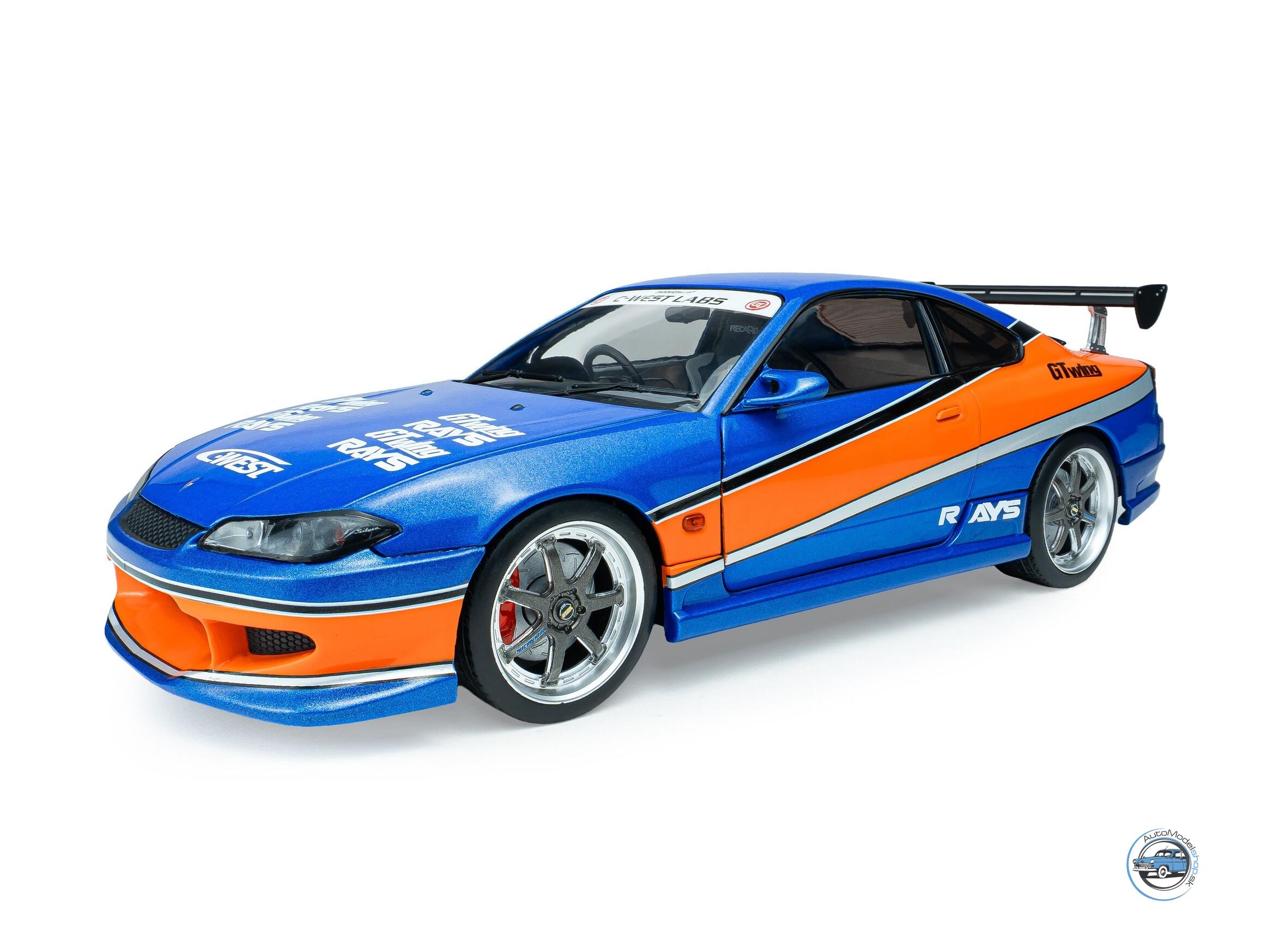 NISSAN SILVIA S15 SPEC-S F&F -TOKYO DRIFT MONA LISA 2006 - 1:18 SOLIDO – Obrázok 2