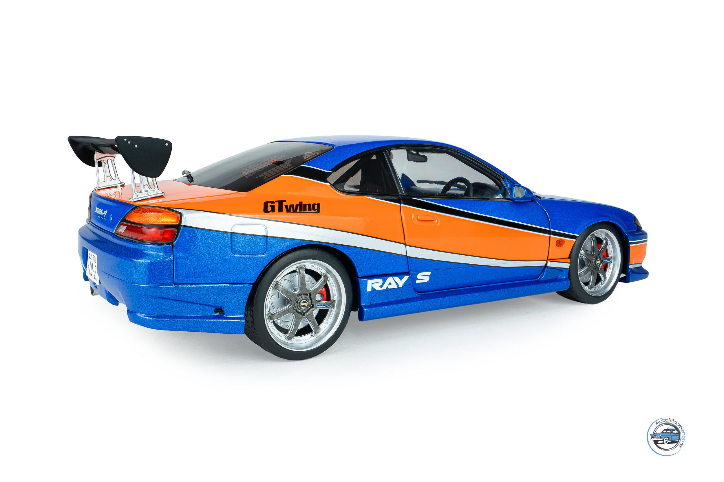 NISSAN SILVIA S15 SPEC-S F&F -TOKYO DRIFT MONA LISA 2006 - 1:18 SOLIDO – Obrázok 9