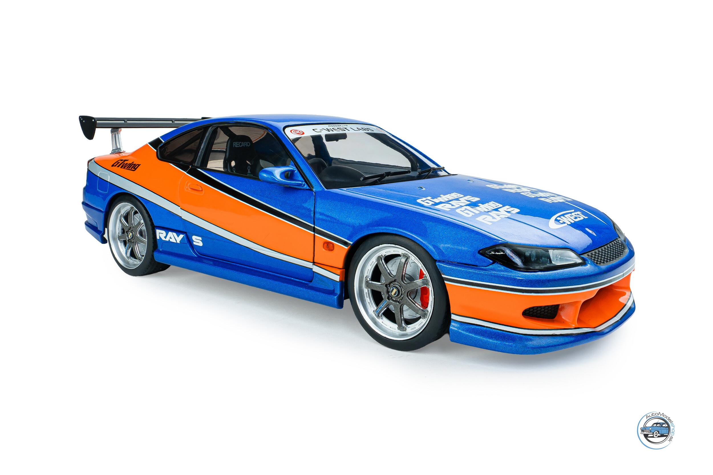 NISSAN SILVIA S15 SPEC-S F&F -TOKYO DRIFT MONA LISA 2006 - 1:18 SOLIDO – Obrázok 7