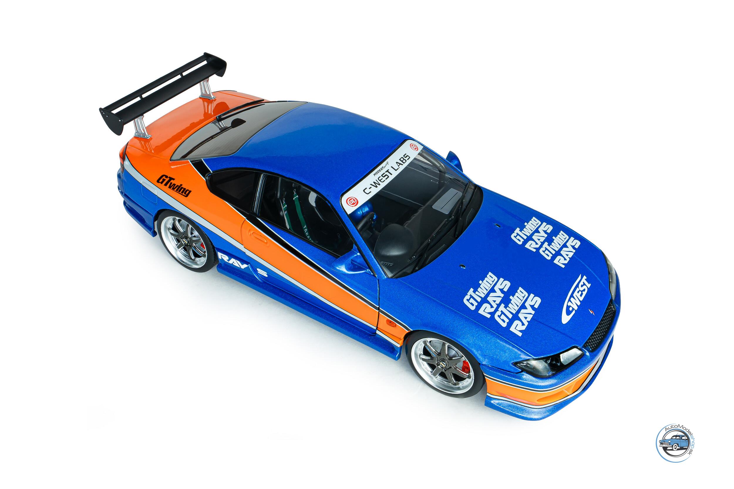 NISSAN SILVIA S15 SPEC-S F&F -TOKYO DRIFT MONA LISA 2006 - 1:18 SOLIDO – Obrázok 5