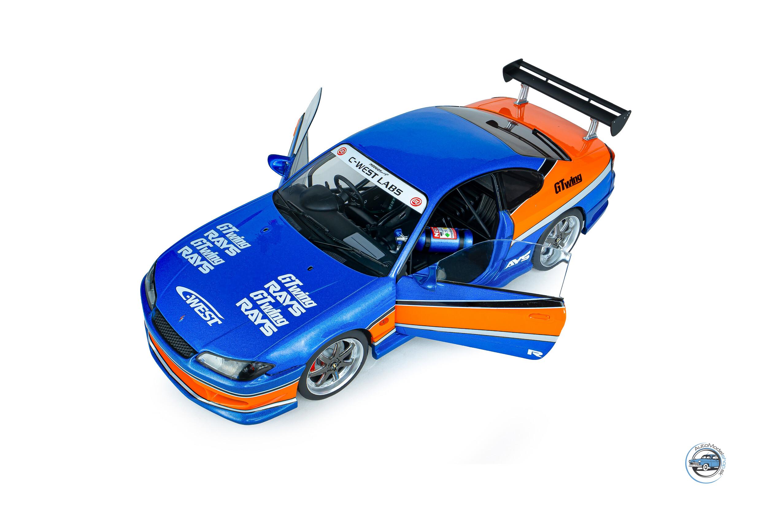 NISSAN SILVIA S15 SPEC-S F&F -TOKYO DRIFT MONA LISA 2006 - 1:18 SOLIDO – Obrázok 4