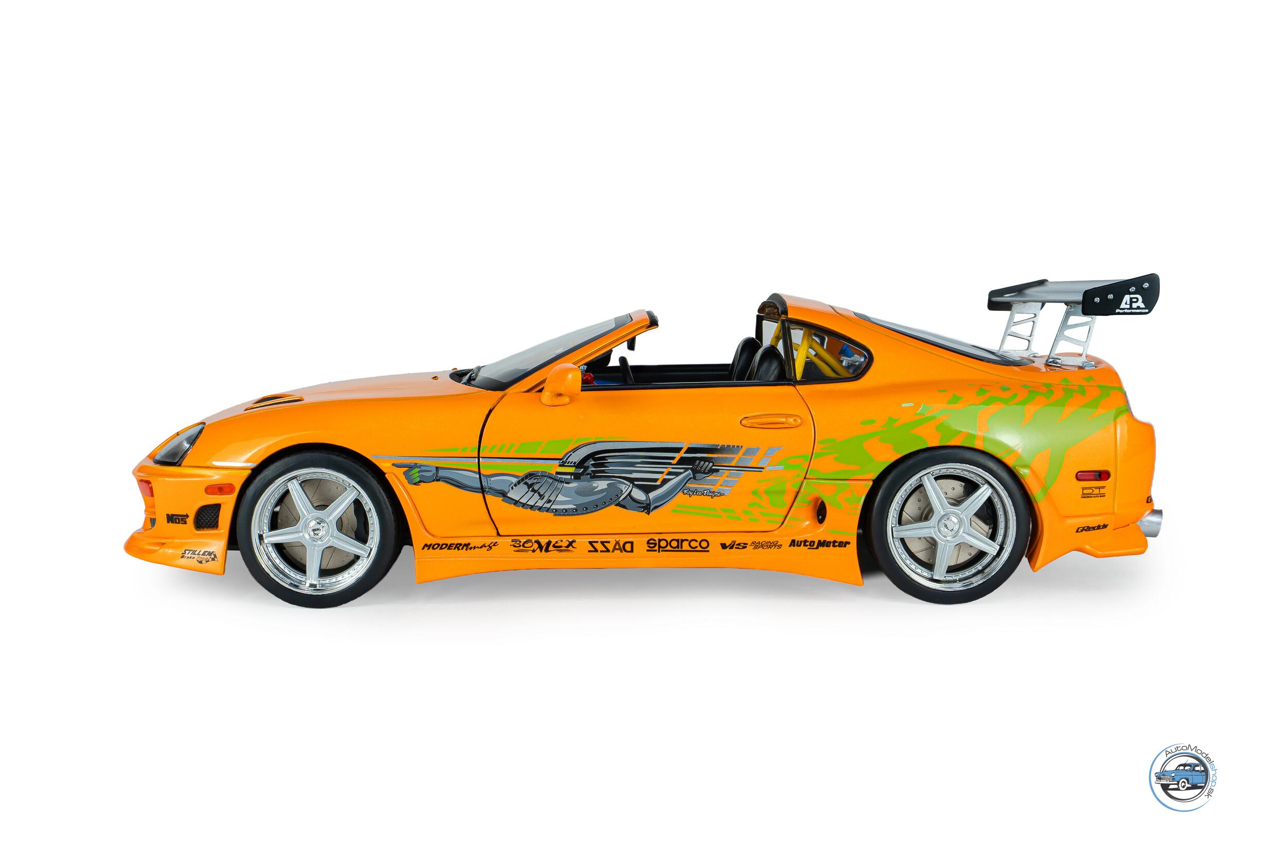 TOYOTA SUPRA MK4 A80 F&F 1 2001 BRIAN CAR - 1:18 SOLIDO – Obrázok 2