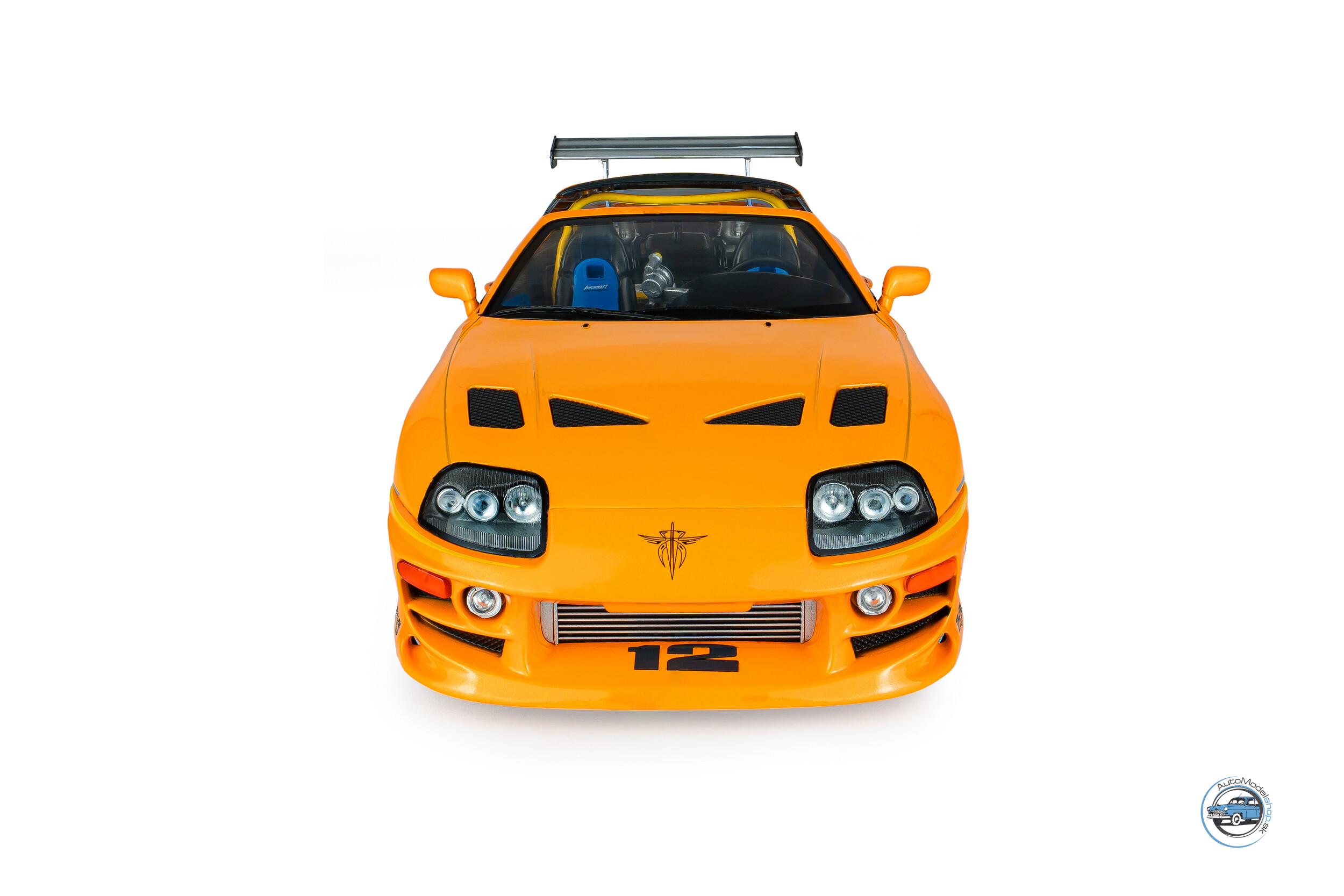 TOYOTA SUPRA MK4 A80 F&F 1 2001 BRIAN CAR - 1:18 SOLIDO – Obrázok 7