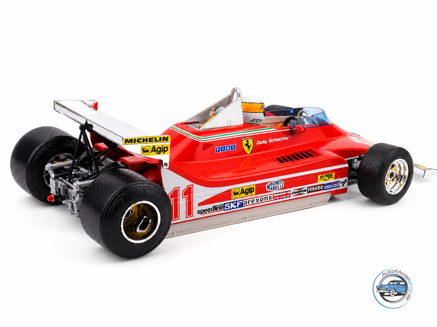 FERRARI F1 312T4 GP MONACO 1979 - 1:18 BBURAGO – Obrázok 4