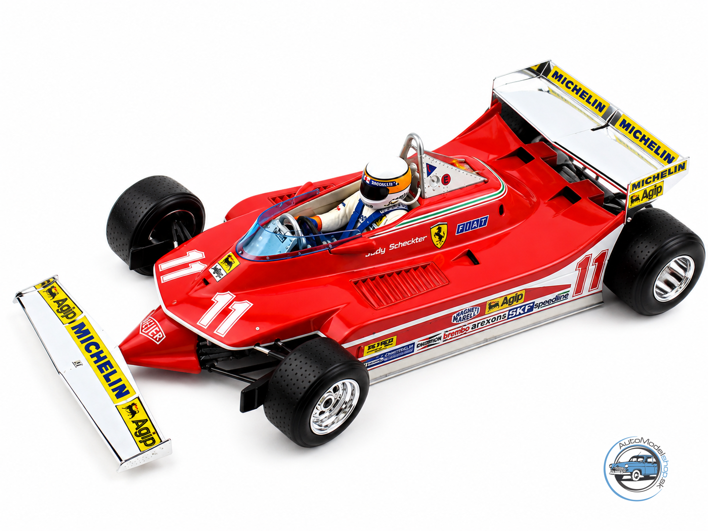 FERRARI F1 312T4 GP MONACO 1979 - 1:18 BBURAGO – Obrázok 5
