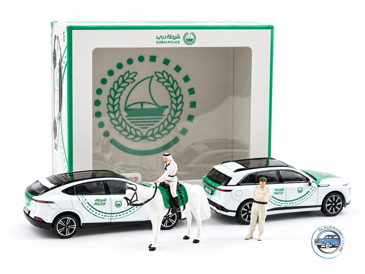 XPENG DUBAI POLICE SET - 1:64 XCARTOYS – Obrázok 2