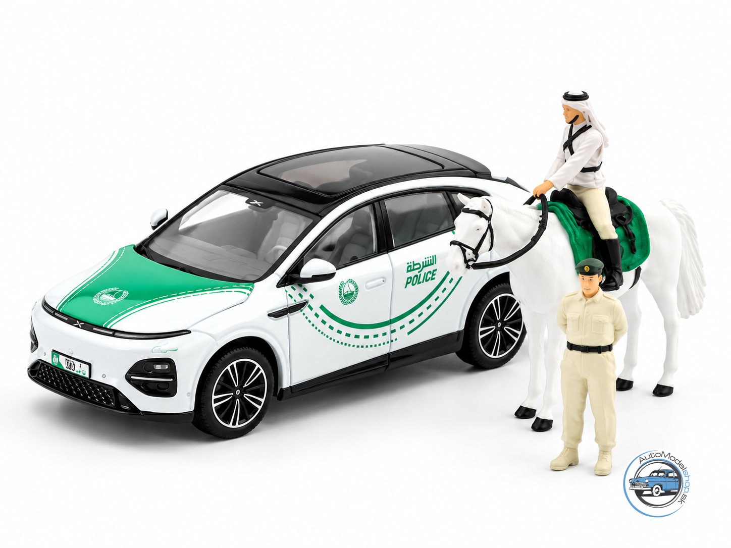 XPENG DUBAI POLICE SET - 1:64 XCARTOYS – Obrázok 4