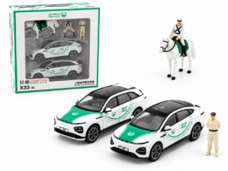 XPENG DUBAI POLICE SET - 1:64 XCARTOYS