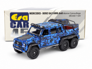 MERCEDES BENZ  G63 6X6 BLUE CAMOUFLAGE - 1:64 ERA CAR