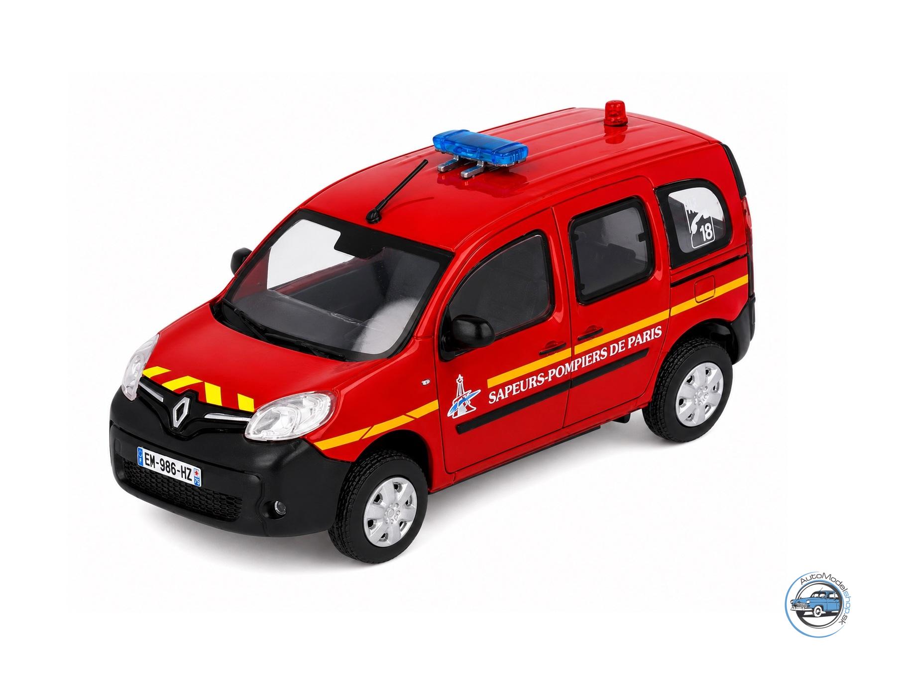 RENAULT KANGOO II SPVL 2013 HASIČI - 1:43 HACHETTE IXO