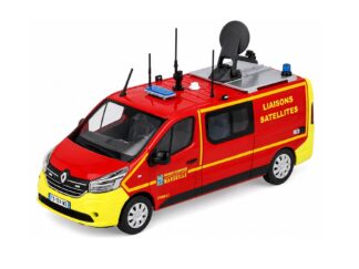 RENAULT TRAFIC VEĽITELSKE a SPOJOVACIE VOZIDLO HASIČI - 1:43 HACHETTE IXO