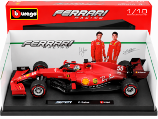 FERRARI F1 SF21 N 55 SEZÓNA 2021 CARLOS SAINZ JR. - 1:18 BBURAGO