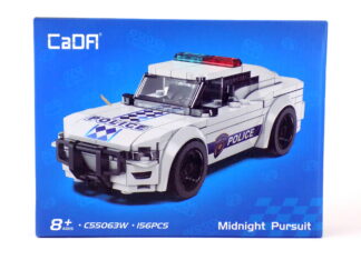 POLICAJNÉ AUTO SKLADAČKA 156 dielov - 1:32 CADA