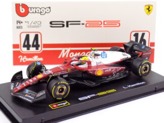 FERRARI F1 SF-25 TEAM SCUDERIA FERRARI HP MONZA VC TALIANSKA 2025 LEWIS HAMILTON - 1:43 BBURAGO