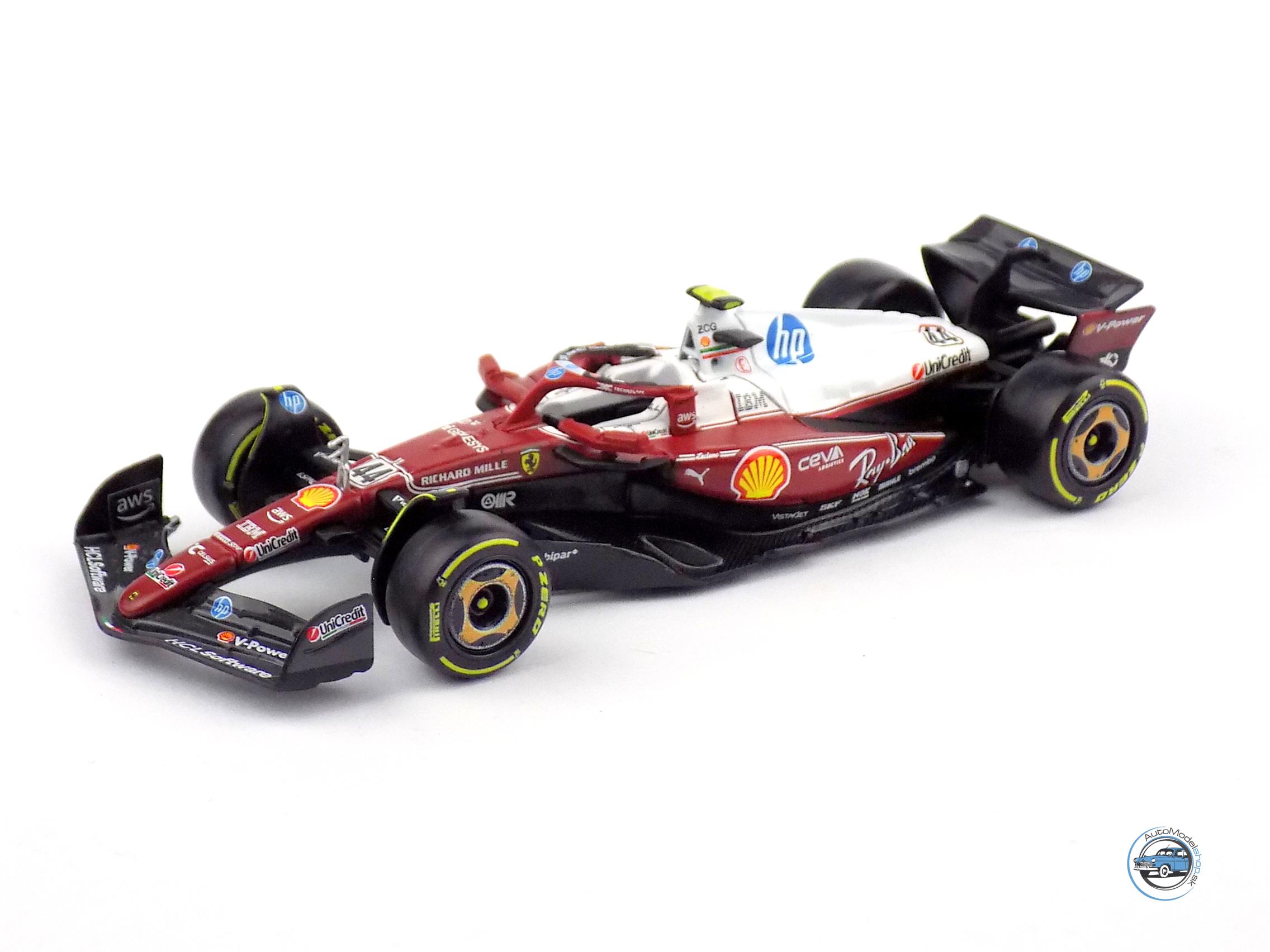 FERRARI F1 SF-25 TEAM SCUDERIA FERRARI HP MONZA VC TALIANSKA 2025 LEWIS HAMILTON – 1:43 BBURAGO – Obrázok 2