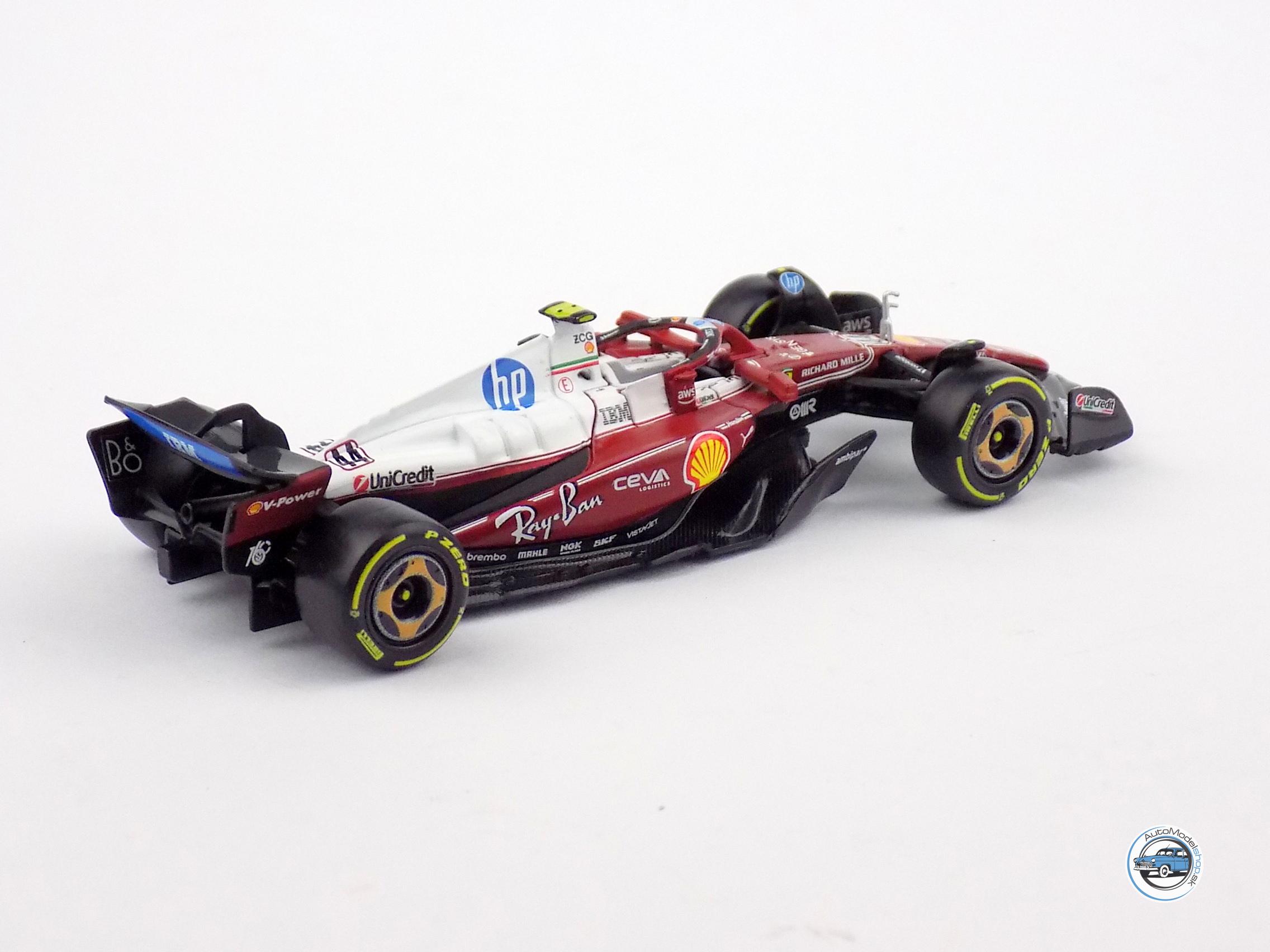 FERRARI F1 SF-25 TEAM SCUDERIA FERRARI HP MONZA VC TALIANSKA 2025 LEWIS HAMILTON – 1:43 BBURAGO – Obrázok 3