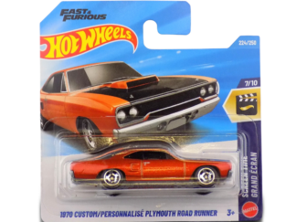 PLYMOUNT ROAD RUNNER CUSTOM 1970 - 1:64 HOT WHEELS