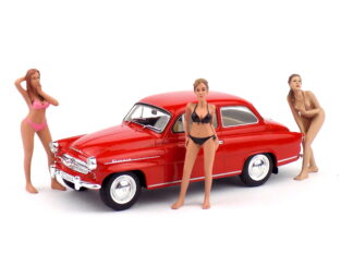 FIGÚRKY - SET 3X CALENDAR GIRL 1:24 AMERICAN DIORAMA