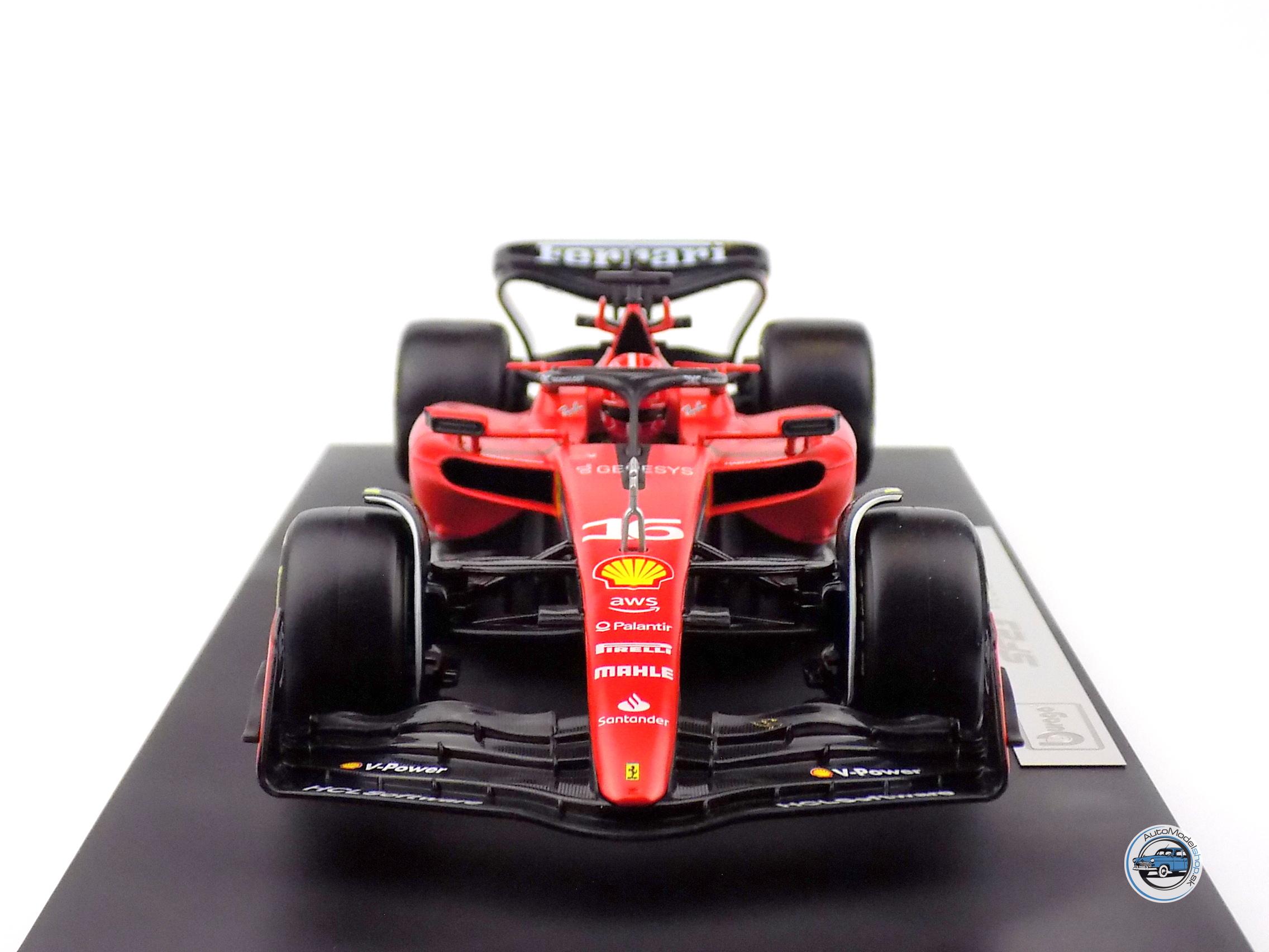 FERRARI F1 SF23 SCUDERIA FERRARI SEZÓNA 2023 CHARLES LECLERC - 1:18 BBURAGO – Obrázok 6