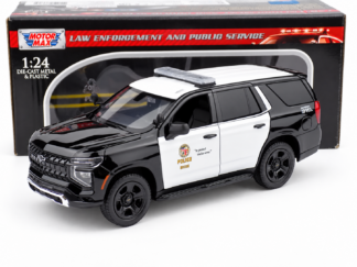 CHEVROLET TAHOE PPV LVPD POLICE USA - 1:24 MOTORMAX
