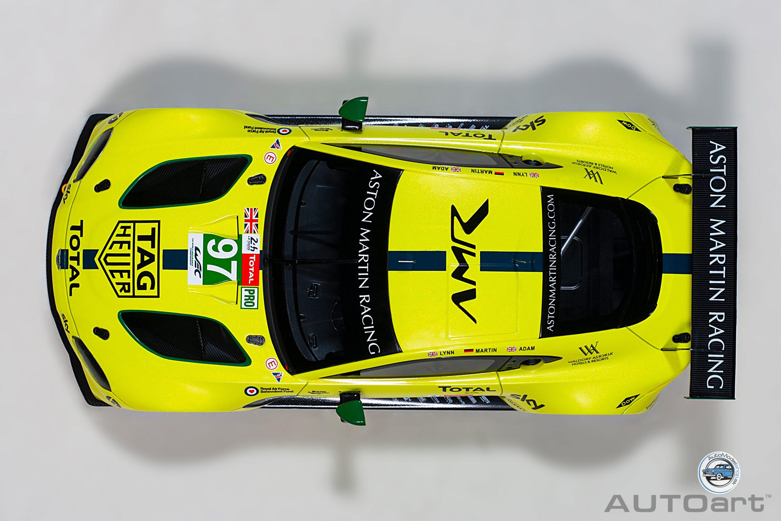 ASTON MARTIN VANTAGE GTE LE MANS 2018 - AUTO ART – Obrázok 6