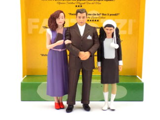 FIGÚRKY SET 3X  FAMILIA FANTOZZI - UGO FANTOZZI - SIGNORA PINA - MARIANGELA 1:18