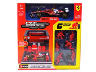 PIT STOP DIORAMA FERRARI F1 SF25 LEVIS HAMILTON - 1:43 BBURAGO