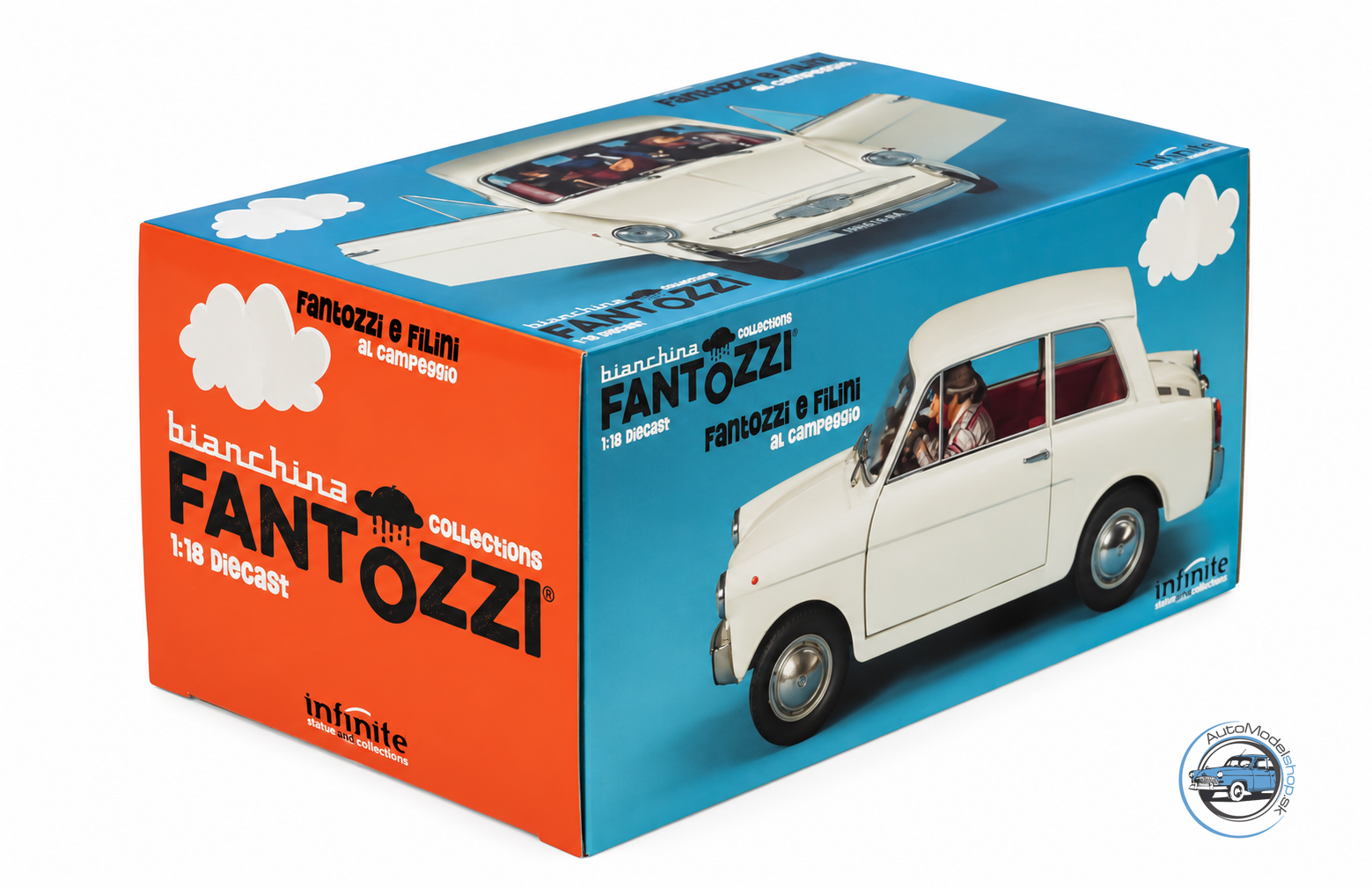 AUTOBIANCHI - FANTOZZI A FILINI 1983 - 1:18 CLC – Obrázok 4